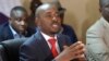 FILE: Opposition leader Nelson Chamisa addresses a media conference at party headquarters in Harare, Zimbabwe, Aug, 25, 2018. 