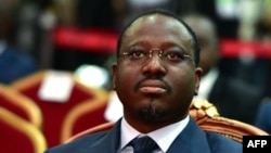 Guillaume Soro à Abidjan en Côte d’Ivoire le 17 novembre 2017.