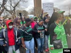South Africa protest
