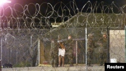 Marines à la Base navale de Guantanamo
