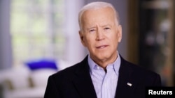 El ex vicepresidente de EE.UU. Joe Biden se traslada al electoralmente estratégico estado de Pensilvania para su primer discurso como candidato presidencial para 2020.