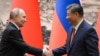 Ruski predsednik Vladimir Putin i kineski predsednik Ši Đinping u Pekingu 16. maja 2024.
(Sergei GUNEYEV/Sputink / POOL / AFP) 