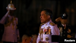 Thailand's Crown Prince Maha Vajiralongkorn at the Royal Plaza in Bangkok,Thailand, October 23, 2016