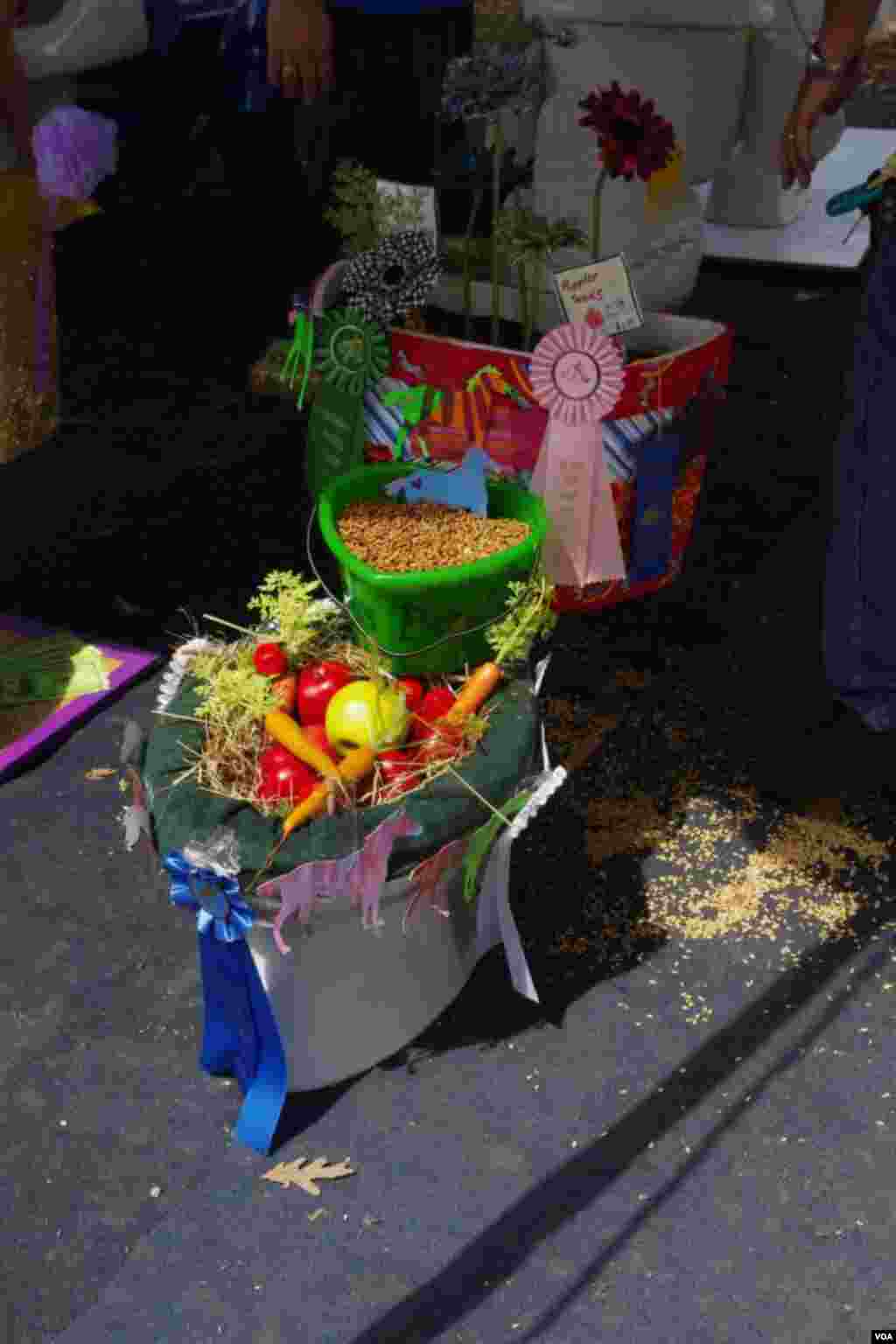 Éste fue uno de los retretes premiados en el concurso. (Foto: Mariana Ardiles).