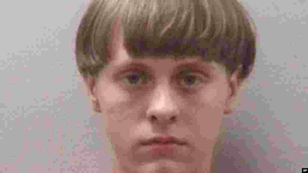 Dylann Roof, 21, l’auteur présumé de la fusillade qui couté la vie à neuf personnes dans une église à Charleston, Caroline du Sud