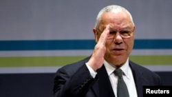 Mantan Menlu AS Colin Powell meninggal dunia akibat komplikasi COVID-19. (REUTERS/Jonathan Ernst).
