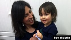 ملاقات نازنین زاغری رتکلیف با دخترش در زندان