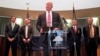 FILE - John Strong, FBI special agent in charge of North Carolina, addresses a press conference at the Wake Forest Town Hall, April 10, 2014. On Monday, Nov, 29, 2016, Strong said: "Justin Sullivan planned to kill hundreds of innocent people. He pledged his support to [Islamic State] and took calculated steps to commit a murderous rampage to prove his allegiance to the terrorist organization." 