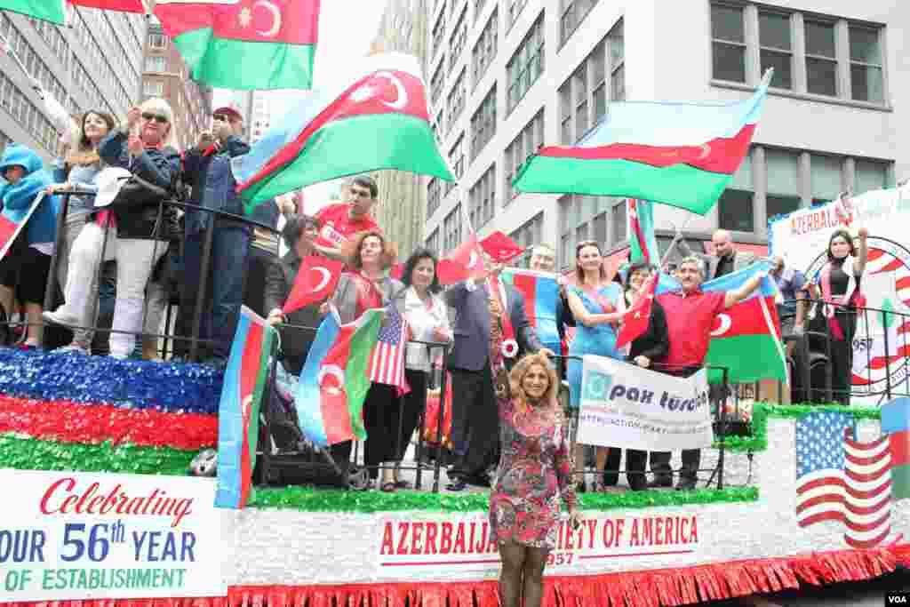 Nyu-Yorkda 32-ci Türk Yürüşündə Azərbaycan stendi