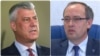 Presiden Kosovo Hashim Thaci dan PM Kosovo Avdullah Hoti