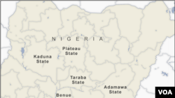 Ramani ya Nigeria