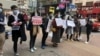 Trabajadores de la salud están en huelga para exigir que el gobierno de Hong Kong cierre totalmente las fronteras con China y provea adecuada protección para ellos. 