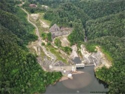 PLTA Batang Toru di Tapanuli Selatan, Sumatera Utara (Foto: Courtesy batangtoru.org).