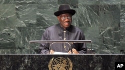 Presiden Nigeria, Goodluck Jonathan (Foto: dok).