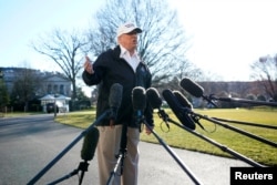 Antes de partir a Texas, Trump reiteró el jueves 10 de enero de 2019 que está en el derecho de declarar la emergencia nacional en medio del cierre parcial del gobierno.