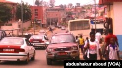 Dans un quartier de Malabo, en Guinée équatoriale, le 9 février 2015.