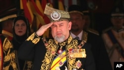 Raja Malaysia Sultan Muhammad V di Gedung Parlemen, Kuala Lumpur, Malaysia, 17 Juli 2018. (Foto: dok).