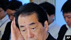 日本首相菅直人將於八月底辭職。