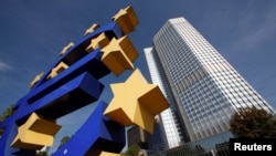 독일 프랑크푸르트에 있는 유럽중앙은행(ECB) 본부 (자료사진)