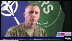 سخنگوی ناتو می گوید که هدف آن سازمان این است تا داعش در سال ۲۰۱۷ در افغانستان با شکست مواجه شود