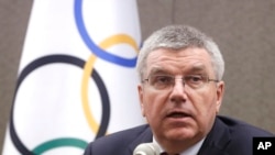 Thomas Bach, presidente del Comité Olímpico Internacional.