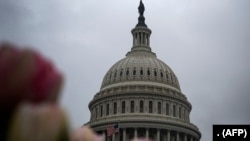 Gedung Capitol AS pada 25 Maret 2020, di Washington, DC. (Foto: AFP)