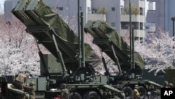 Pasukan Bela Diri Jepang menyiapkan pencegat misil 'Patriot' untuk mengantisipasi peluncuran roket Korea Utara (foto: dok). AS akan memperluas pertahanan anti misil di Asia. 