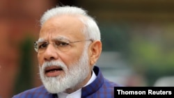 Twitter said it was aware of the activity with Indian Prime Minister Modi's website account and has taken steps to secure it.
