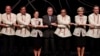 From left, North Korea's Foreign Minister Ri Yong Ho, Cambodia's Foreign Minister Prak Sokhonn, Canada's Foreign Minister Chrystia Freeland, Brunei Foreign Minister Lim Jock Seng, Bangladesh's Foreign Minister Abul Hassan Mahmood Ali, Australia's Foreign Minister Julie Bishop and China's Foreign Minister Wang Yi link arms during the Gala Dinner of the Association of Southeast Asian Nations (ASEAN) Foreign Ministers' Meeting (AMM) and Related Meetings in suburban Pasay city, southeast of Manila, Philippines Sunday, Aug. 6, 2017. (Mark Cristino/Pool Photo via AP)