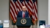 Trump: "Estamos realizando aproximadamente unos 300.000 test al día"