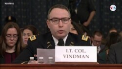 Testigos: "Inapropiado" que Trump pidiera investigar a Biden