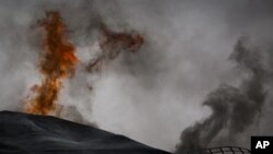 لیبیا پر حملوں کے بعد کا منظر (فائل فوٹو)