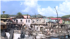 Autoridades confirmaron la prohibición de construcción, hasta nuevos estudios en la isla Guanaja, Honduras, tras fuerte incendio. [Foto: Oscar Ortiz]