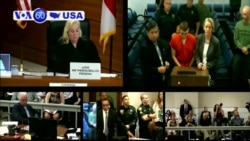 Manchetes Americanas 16 Fevereiro: Nikolas Cruz está preso acusado de 17 homicidios premeditados no tiroteio no liceu da Florida