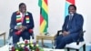 Première visite officielle de Mnangagwa en RDC