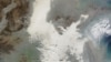 中國霧霾長城，太空可看見