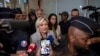 Marine Le Pen duke mbërritur në gjykatë në Paris (30 shtator 2024)