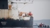 Le pétrolier Grace 1 au large des côtes de Gibraltar, le 6 juillet 2019. 