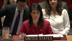 "C. del Norte no quiere hacer parte de un mundo pacífico": Nikki Haley