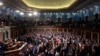 Miembros de la Cámara de Representantes de EEUU reunidos en el Capitolio de Washington DC, el 3 de enero de 2025.