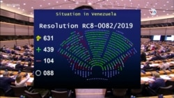 Parlamento Europeo reconoce a Guaidó como presidente interino