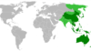 Asia-Pacific map