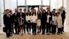 지난 25일 미국 프린스턴 대학교에서 열린 북한인권컨퍼런스 후에 ‘프린스턴 북한인권연대(PNKHR)' 학생들이 북한인권 전문가들과 기념사진을 촬영했다. 왼쪽부터 이성윤 터프츠대 교수, 바바라 데믹 기자, 그렉 스칼라튜 북한인권위원회 사무총장, PNKHR 학생들.
