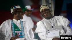 Atiku Abubakar da Shugaba Muhammadu Buhari