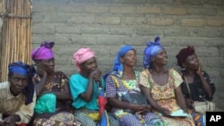 Women like these working in South Kivu in eastern Democratic Republic of the Congo have never been raped, but realize it's a nearly-daily threat in many parts of the country