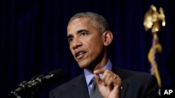 Le président américain Barack Obama, 8 septembre 2016.