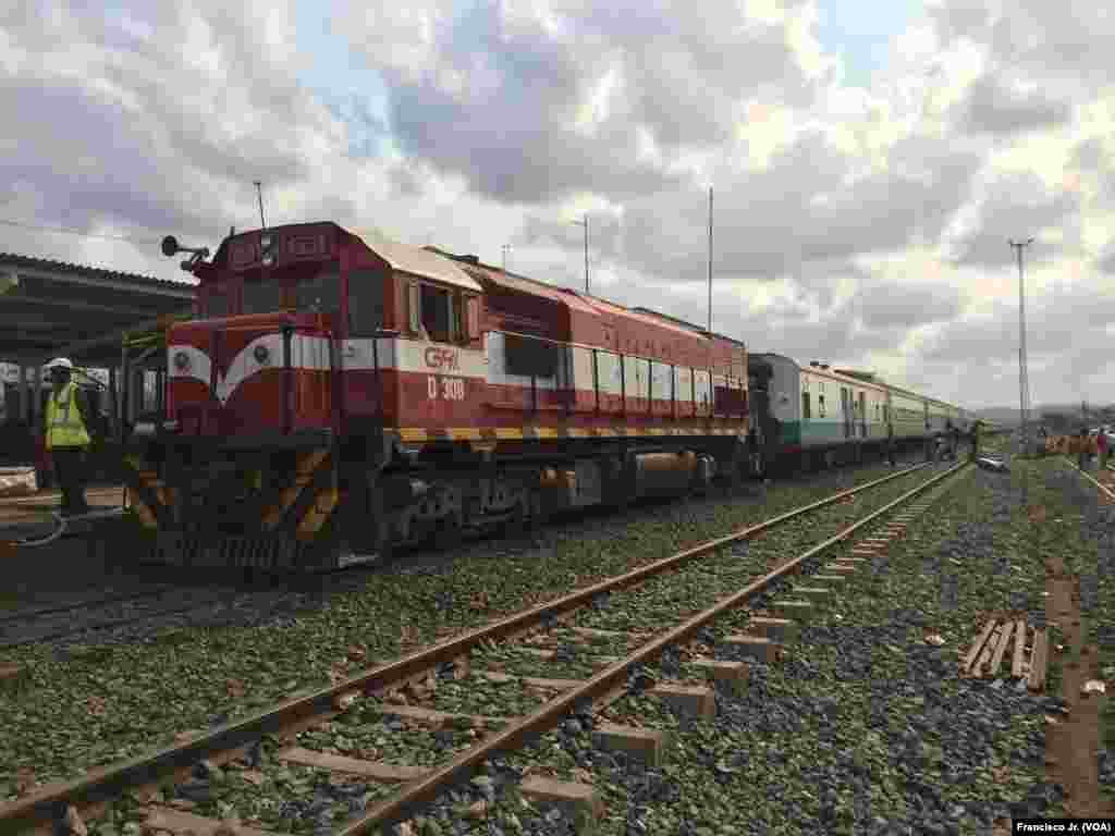 Estação dos Caminhos de Ferro de Moçambique em Moatize
