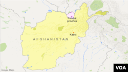 Kunduz province map