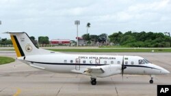 Avião Embraer 120 Brasilia, da Força Aérea Brasileira, igual ao da Força Aérea de Angola envolvido no acidente de quarta-feira