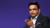 (FILES) India's cricket chief Jay Shah attends an event to announce the upcoming men’s cricket World Cup schedule, in Mumbai on June 27, 2023.
